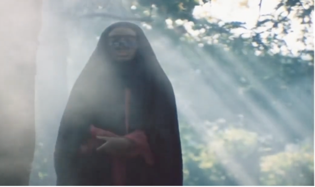 Figure 9: Frame enlargement of a screenshot from the film Bashu, The Little Stranger (Bāshū, Gharībah-yi Kūchak), directed by Bahrām Bayzā’ī, 1986 (00:57:43).
