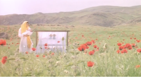 Figure 26. Sipīdah rocking Sa‛īd in her dreams. Still from M for Mother (Mīm misl-i mādar), directed by Rasūl Mullāqulīpūr, 2006.