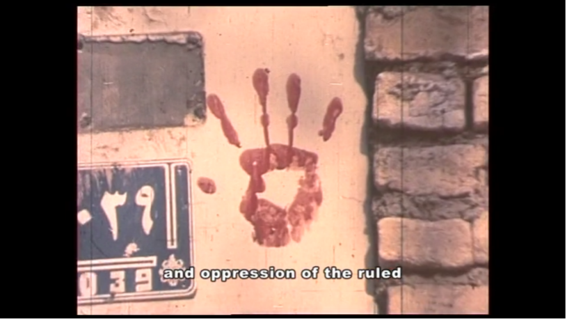 Figures 24-26: Screen grabs from Conversation with the Revolution (Guftugū bā inqilāb), directed by Robert Safarian, 2011.