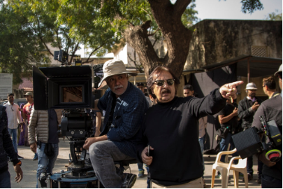 Figure 4: Majīd Majīdī filming in India, 2017 (Zee Studios)